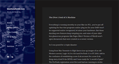 Desktop Screenshot of matthewnoble.com